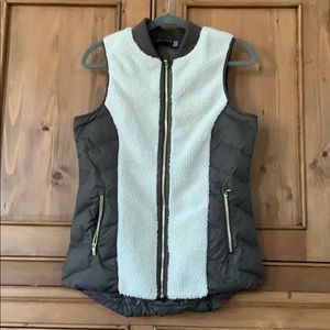Athleta Shearling Vest.
